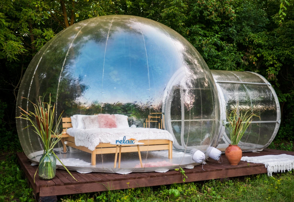 giant bubble tent