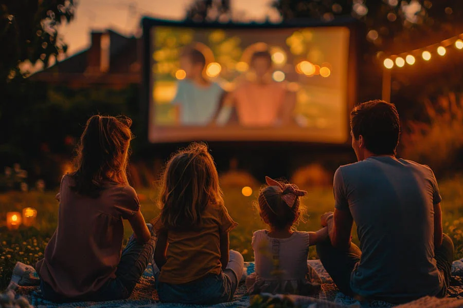 living room tv projector